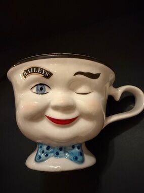 Baileys Irish Cream Tea Cup His Winking Yum 1996 Limited Edition Vintage